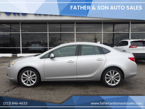 2013 Buick Verano for sale at Father & Son Auto Sales in Dearborn MI