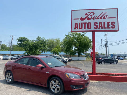 2010 Pontiac G6 for sale at Belle Auto Sales in Elkhart IN