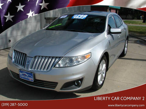 2012 Lincoln MKS for sale at Liberty Car Company - II in Waterloo IA