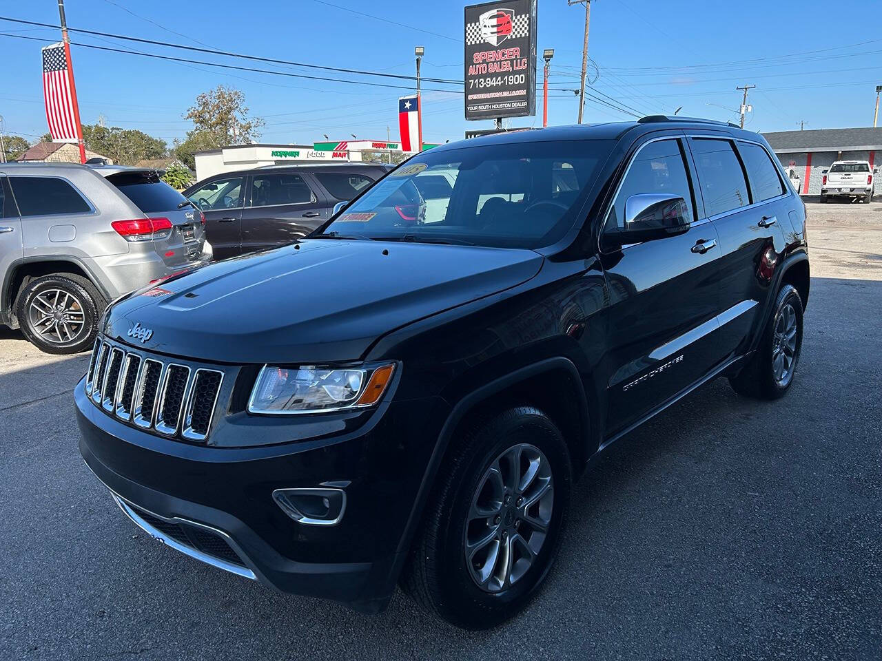 2015 Jeep Grand Cherokee for sale at SPENCER AUTO SALES in South Houston, TX