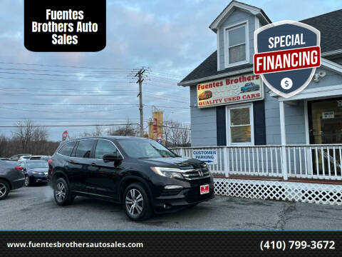 2016 Honda Pilot for sale at Fuentes Brothers Auto Sales in Jessup MD