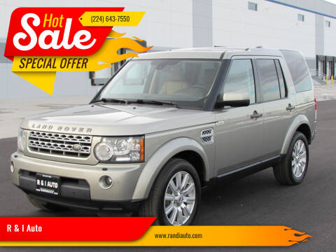 2012 Land Rover LR4 for sale at R & I Auto in Lake Bluff IL