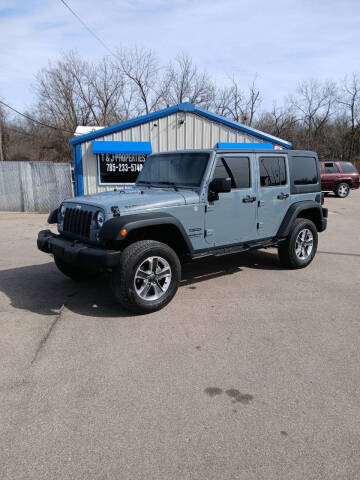 2015 Jeep Wrangler Unlimited for sale at Ol Mac Motors in Topeka KS