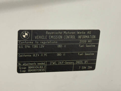 2009 BMW 6 Series 650i