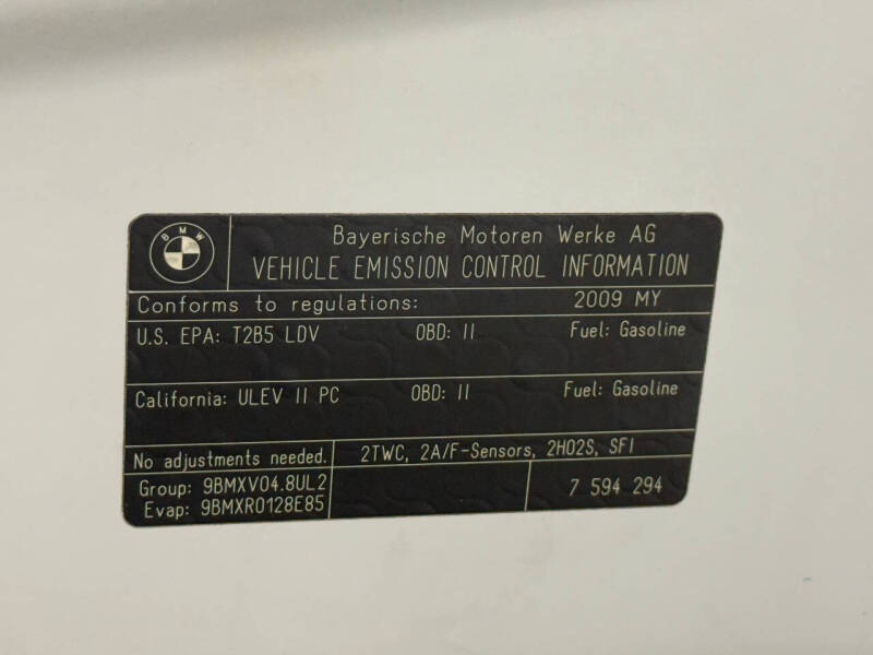 2009 BMW 6 Series 650i