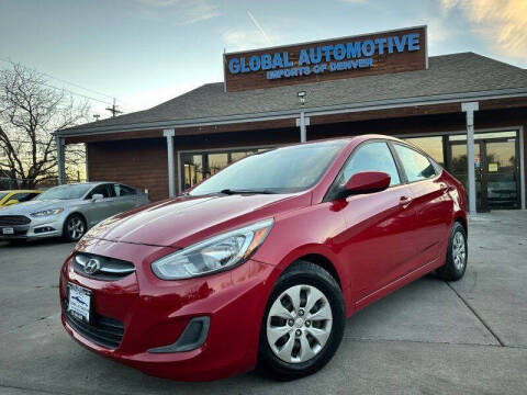 2017 Hyundai Accent for sale at Global Automotive Imports in Denver CO