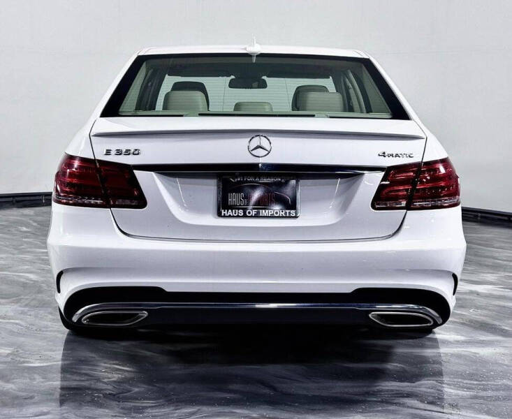 2016 Mercedes-Benz E-Class E 350 4MATIC