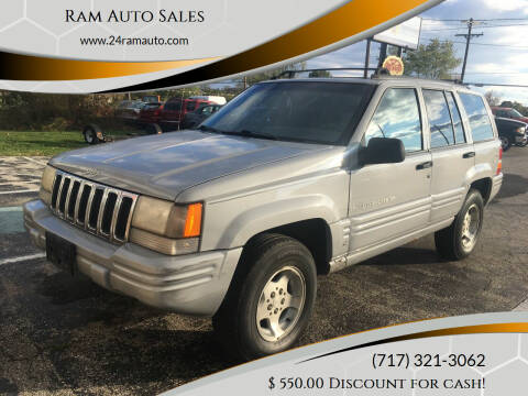 1998 Jeep Grand Cherokee for sale at Ram Auto Sales in Gettysburg PA