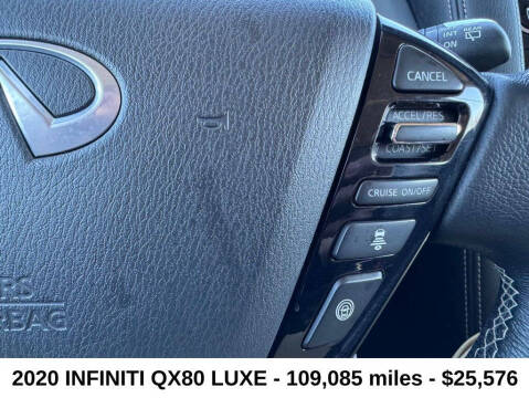 2020 Infiniti QX80 Luxe