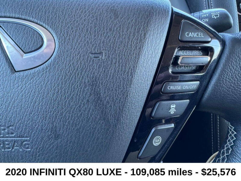 2020 Infiniti QX80 Luxe