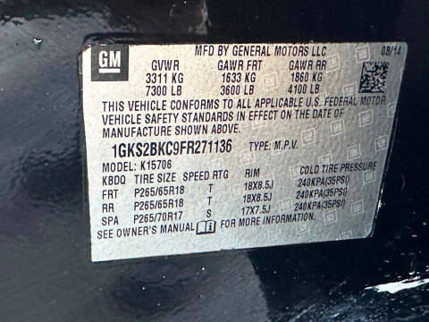 2015 GMC Yukon SLT