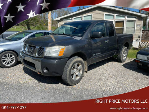 2006 Nissan Titan for sale at Right Price Motors LLC in Cranberry PA