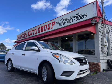 2018 Nissan Versa for sale at Unlimited Auto Group of Marietta in Marietta GA