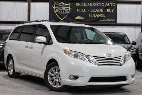 2014 Toyota Sienna for sale at United Exotic Auto in Houston TX