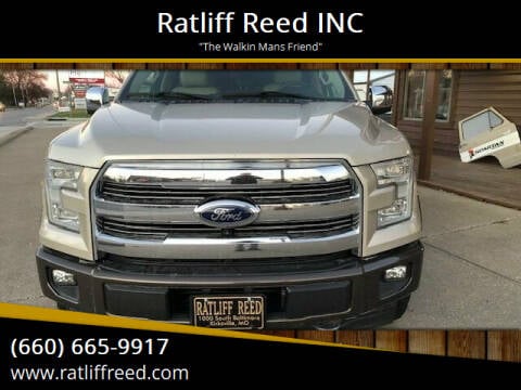 2017 Ford F-150 for sale at Ratliff Reed INC in Kirksville MO