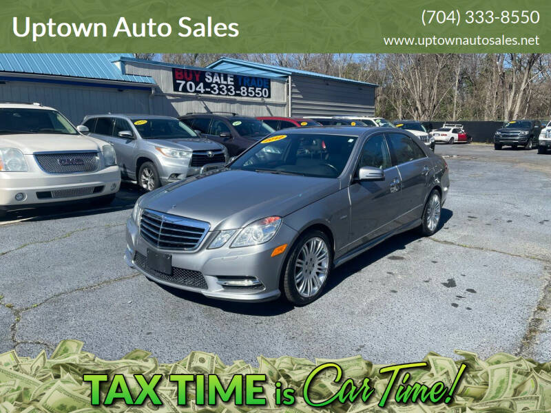 2012 Mercedes-Benz E-Class for sale at Uptown Auto Sales in Charlotte NC