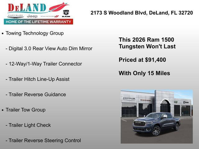 2026 RAM 1500 Tungsten