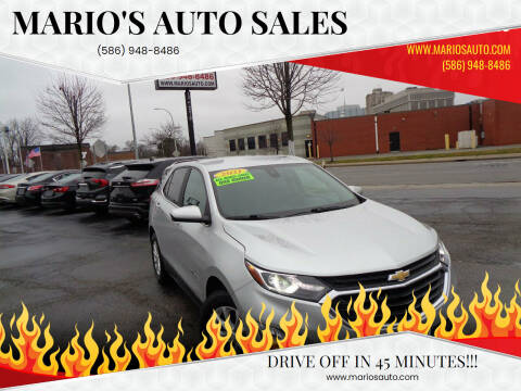 2021 Chevrolet Equinox for sale at MARIO'S AUTO SALES in Mount Clemens MI