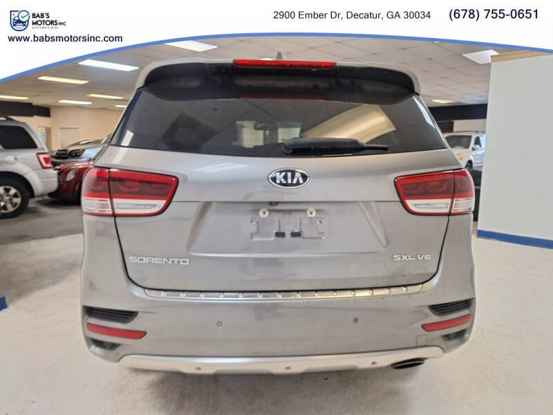 2017 Kia Sorento SX Limited V6