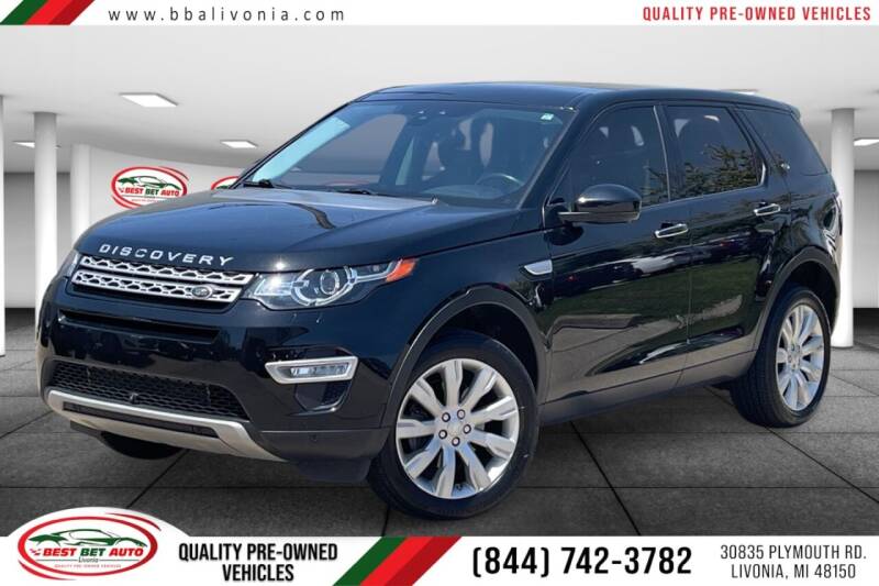 2015 Land Rover Discovery Sport for sale at Best Bet Auto in Livonia MI