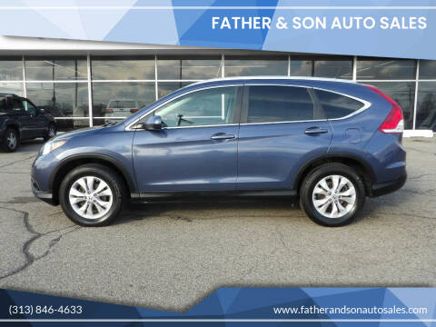 2013 Honda CR-V for sale at Father & Son Auto Sales in Dearborn MI