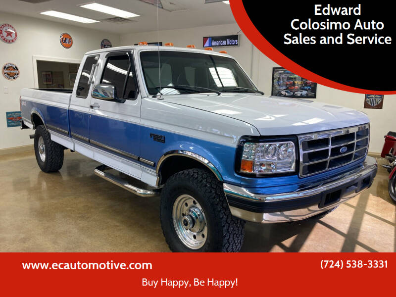 1997 Ford F-250 for sale at Edward Colosimo Auto Sales and Service in Evans City PA