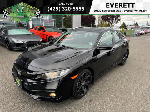 2019 Honda Civic for sale at West Coast AutoWorks in Everett WA