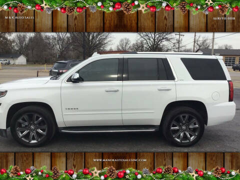 2015 Chevrolet Tahoe for sale at M & K Auto Sales in Granite City IL