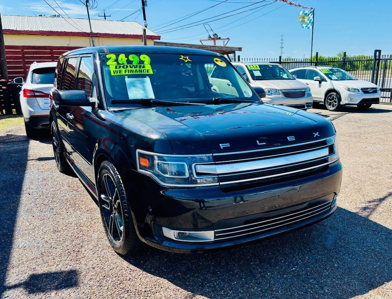 Black 2013 Ford Flex Limited AWD Limited 4dr Crossover w/EcoBoost 2