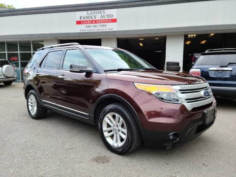 2012 Ford Explorer for sale at Landes Family Auto Sales in Attleboro MA