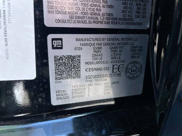 2024 Chevrolet Silverado 1500