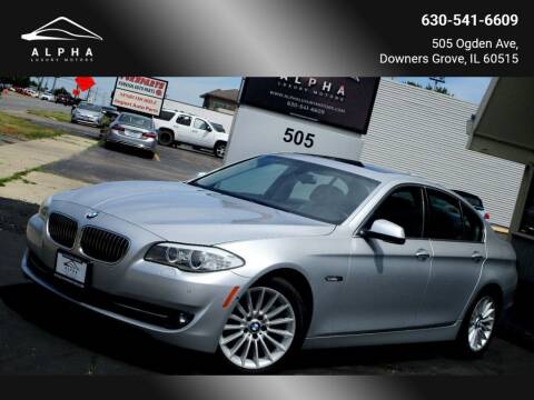 2013 BMW 5 Series for sale at Alpha Luxury Motors in Downers Grove IL