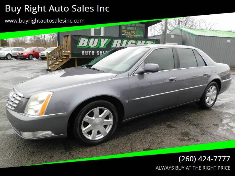 2007 Cadillac DTS for sale at Buy Right Auto Sales Inc in Fort Wayne IN