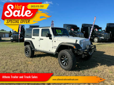 2010 Jeep Wrangler Unlimited for sale at Athens Trailer and Truck Sales - Other Items in Athens TX