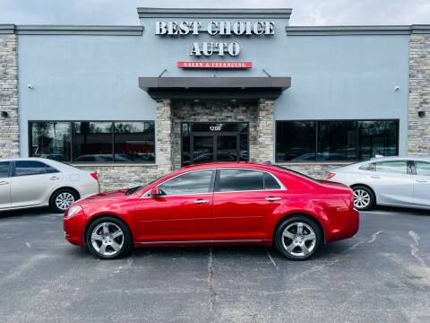 2012 Chevrolet Malibu for sale at Best Choice Auto in Evansville IN
