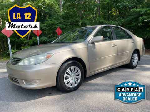 2005 Toyota Camry for sale at LA 12 Motors in Durham NC