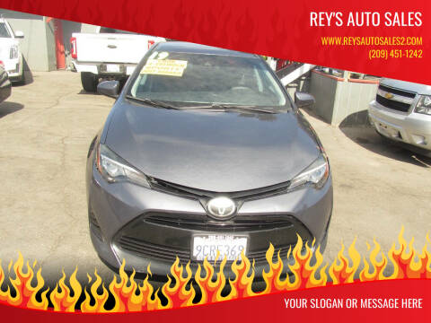 2019 Toyota Corolla for sale at Rey's Auto Sales in Stockton CA