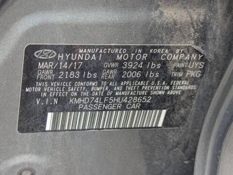 2017 Hyundai Elantra