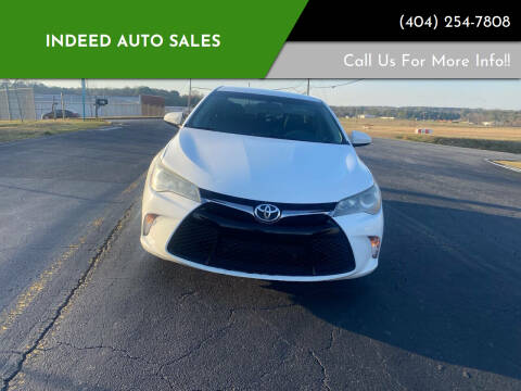 2016 Toyota Camry for sale at Indeed Auto Sales in Lawrenceville GA