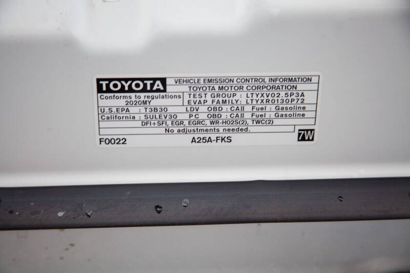 2020 Toyota Camry LE