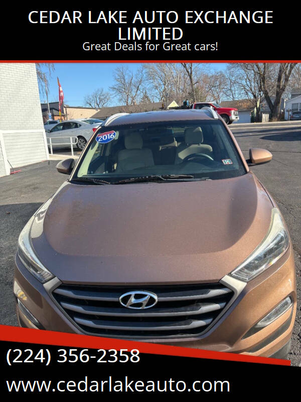 2016 Hyundai Tucson for sale at CEDAR LAKE AUTO EXCHANGE LIMITED in Round Lake Beach IL