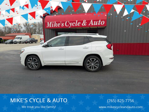 2019 GMC Terrain for sale at MIKE'S CYCLE & AUTO in Connersville IN