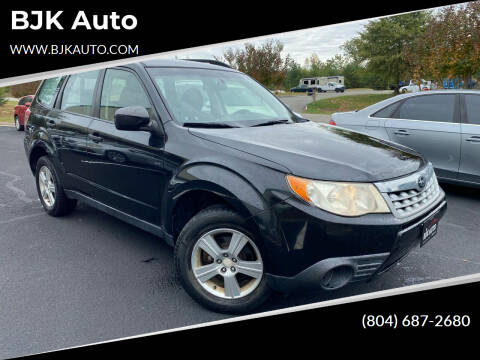 2012 Subaru Forester for sale at BJK Auto in Mineral VA