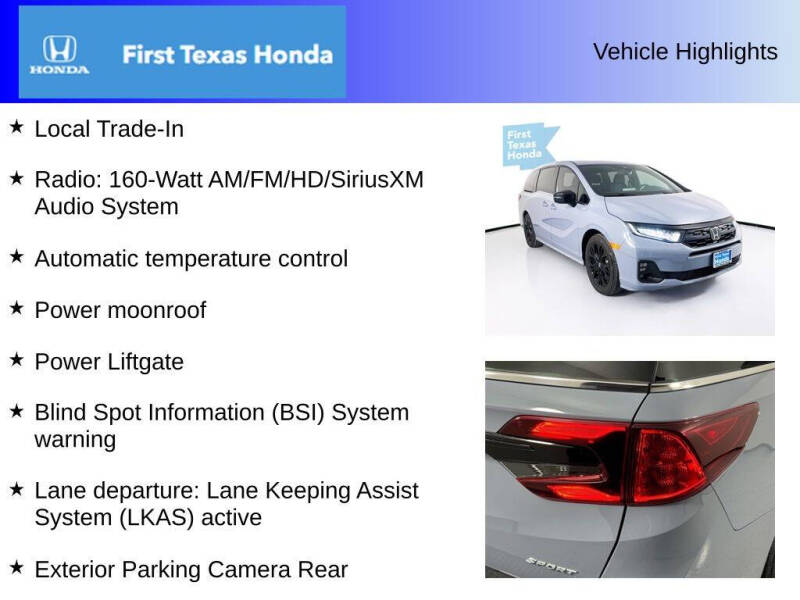 2025 Honda Odyssey Sport-L