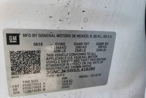 2018 Chevrolet Trax LS