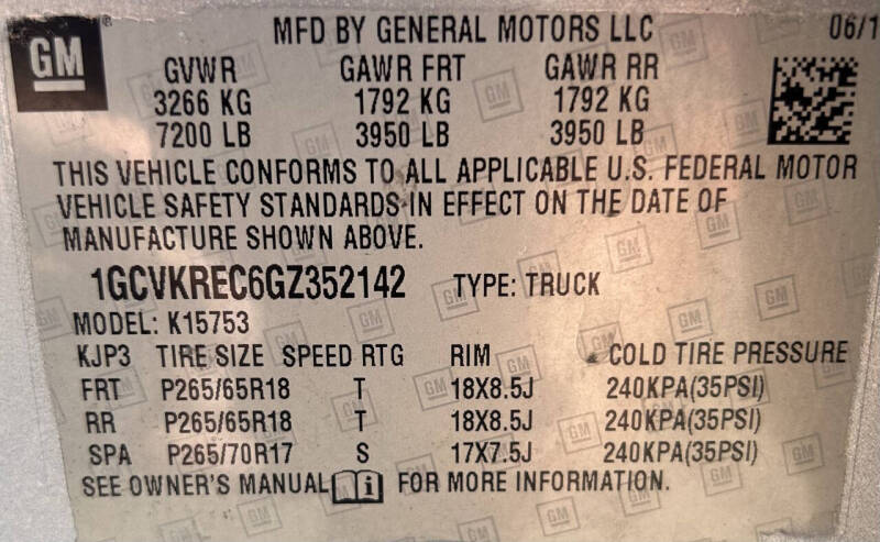 2016 Chevrolet Silverado 1500 LT