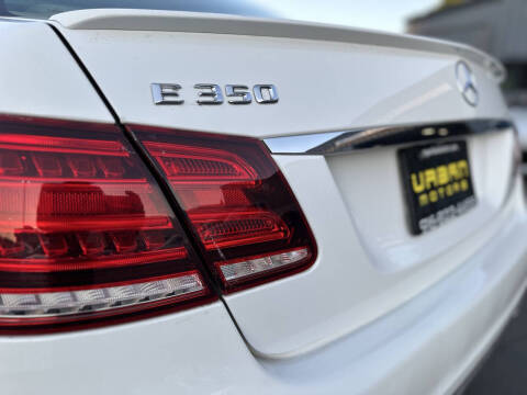 2016 Mercedes-Benz E-Class E 350