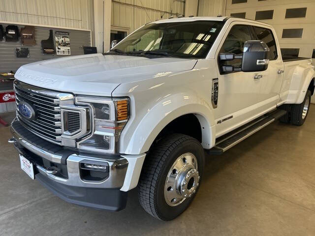 Used 2022 Ford F-450 Super Duty Lariat with VIN 1FT8W4DT1NEF26709 for sale in Paynesville, MN