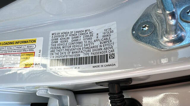 2026 Honda Civic Hybrid Sport