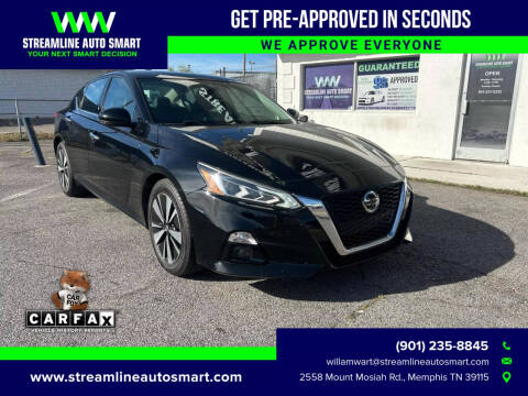 2019 Nissan Altima for sale at Streamline Auto Smart in Memphis TN